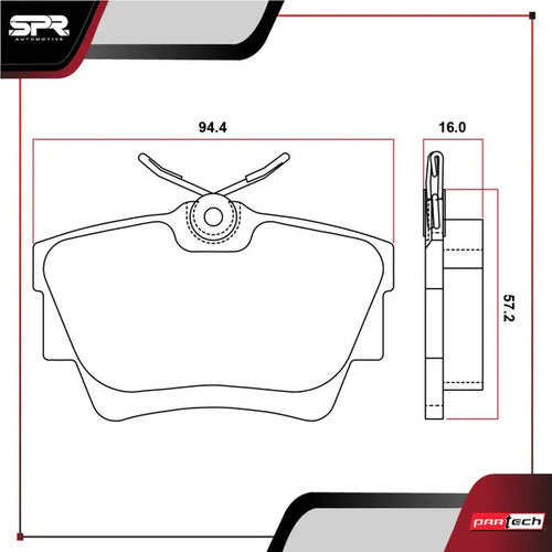 Balatas Para Renault Trafic 2008-2012 L4 1.9l Traseras