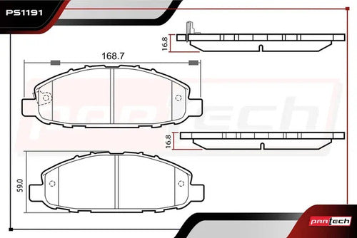 Balatas Para Nissan Nv350 Urvan 2014-2021 L4 2.5l Delanteras
