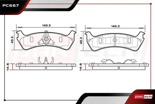 Balatas Ceramicas Ford Explorer 1995-2001 V8 4.0l Traseras