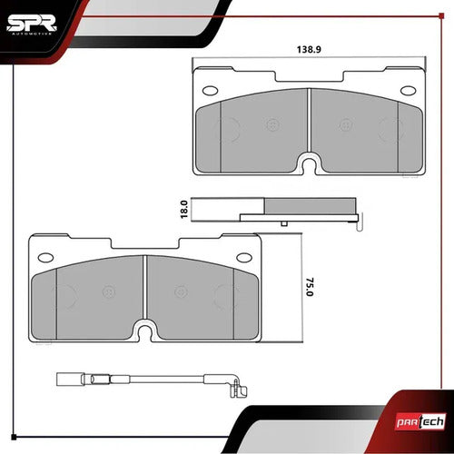 Balatas Ceramicas Gmc Yukon Xl 2021-2023 V8 6.2l Delanteras