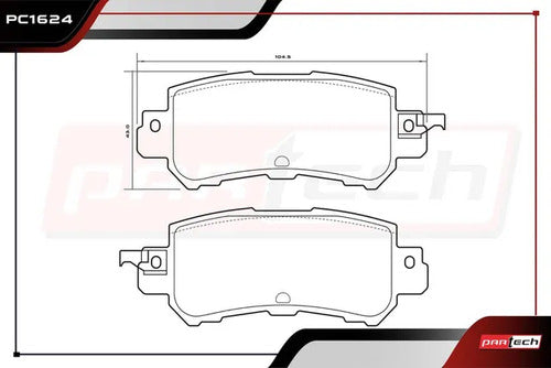 Balatas Para Ceramicas Mazda Cx-3 2016-2025 L4 2.0l Traseras