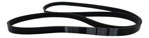 KGPV-3921 - BANDA DE ACCESORIOS JEEP PATRIOT L4 2.4L 2006-2017 6 RANURAS