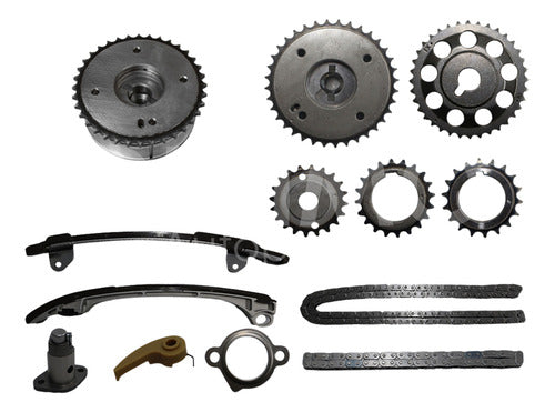 YOKO-MKNT0200 KIT DE DISTRIBUCION TOYOTA COROLLA 2.4L 2009-2013 12 PIEZAS