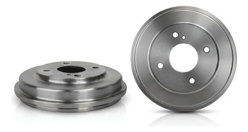PYOKO-BDNF0750 PAR TAMBOR DE FRENO TRASERO FORD FIGO 1.5L 2016-2022