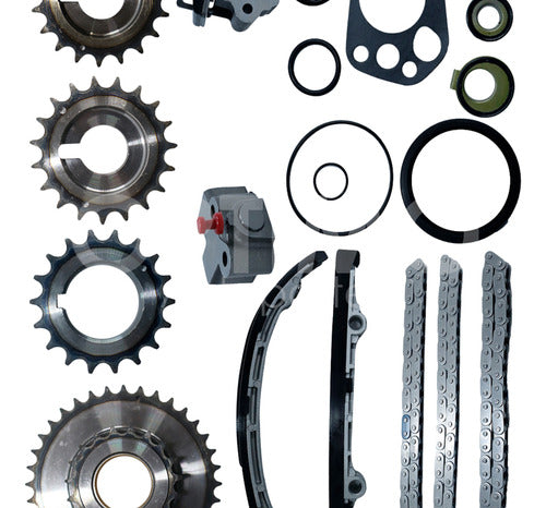 YOKO-MKNN0400 KIT DE DISTRIBUCION NISSAN URVAN 2.4L 2002-2006 13 PIEZAS