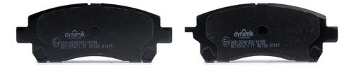 DNK8671D1471 - BALATAS PARA TOYOTA AVANZA 1.5 2007-2014 LOW METAL