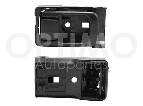YOKO-HMRN0112 MANIJA INTERIOR NISSAN TS-III 1992-2017 DEL/TRASERAS IZQUIERDA NEGRA