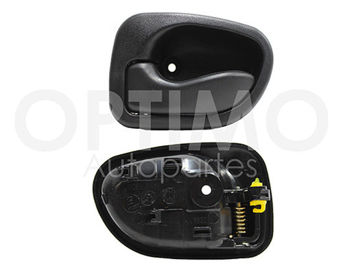 YOKO-HMRK0104 MANIJA INTERIOR DODGE ATOS 2000-2012 DEL IZQUIERDA NEGRA POROSA