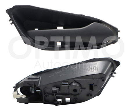 YOKO-HMRC0853 MANIJA INTERIOR CV SPARK 2016-2021 DEL/TRASERAS DERECHA NEGRA POROSA