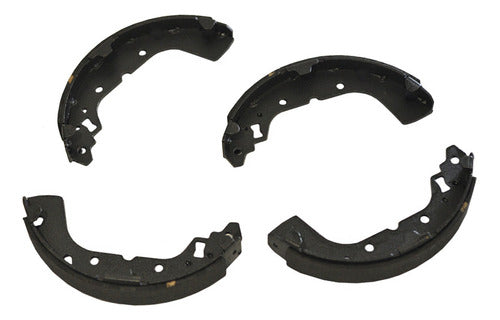 WZ-1059 - ZAPATAS ORGÁNICAS TRASERAS PARA MITSUBISHI MIRAGE 2015-2019