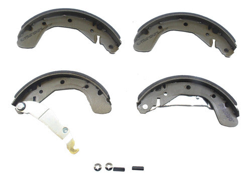 WZ-994 - ZAPATAS ORGÁNICAS TRASERAS PARA CHEVROLET CHEVY 1994-2012