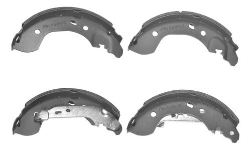 WZ-1020 - ZAPATAS ORGÁNICAS TRASERAS PARA NISSAN MARCH 2012-2023