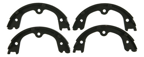 WZ-869 - ZAPATAS DE FRENO DE ESTACIONAMIENTO ORGÁNICAS TRASERAS PARA INFINITI FX35 2012-2012