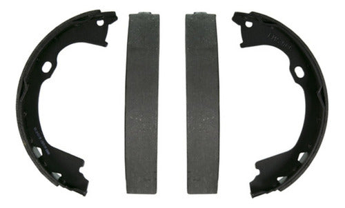 WZ-986 - ZAPATAS DE FRENO DE ESTACIONAMIENTO ORGÁNICAS TRASERAS PARA DODGE DURANGO 2012-2019