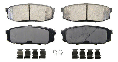 WD-1304 - BALATAS CERÁMICAS TRASERAS PARA TOYOTA LAND CRUISER 2008-2019