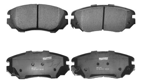 WC-1421 - BALATAS CERÁMICAS DELANTERAS PARA BUICK LACROSSE 2010-2015