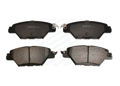 WC-1934 - BALATAS CERÁMICAS TRASERAS PARA MAZDA CX-9 2016-2019