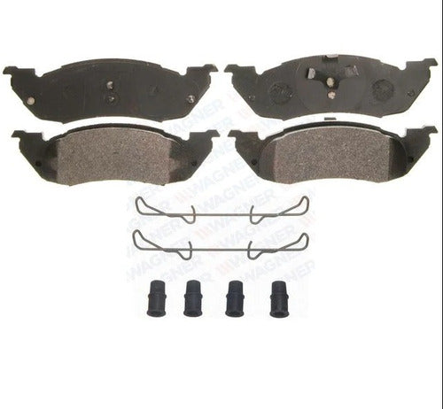 WX-529 - BALATAS SEMIMETALICAS DELANTERAS PARA DODGE DAKOTA 1996-1996