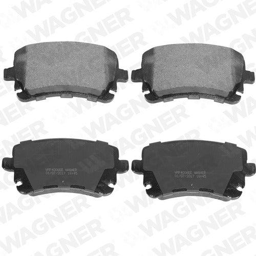 WX-1018 - BALATAS SEMIMETALICAS TRASERAS PARA AUDI A6 2005-2007