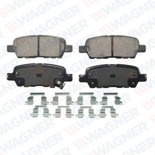 WD-1288 - BALATAS CERÁMICAS TRASERAS PARA INFINITI G37 2012-2013