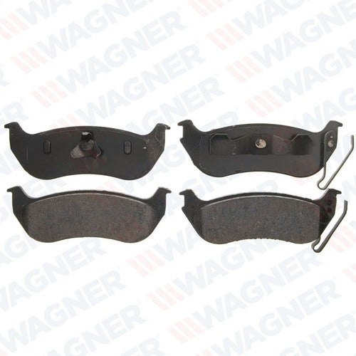 WD-981 - BALATAS CERÁMICAS TRASERAS PARA JEEP LIBERTY 2002-2006
