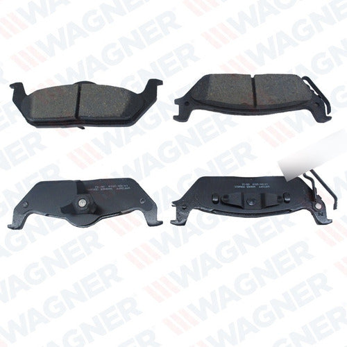 WD-1012 - BALATAS CERÁMICAS TRASERAS PARA FORD F-150 2004-2006