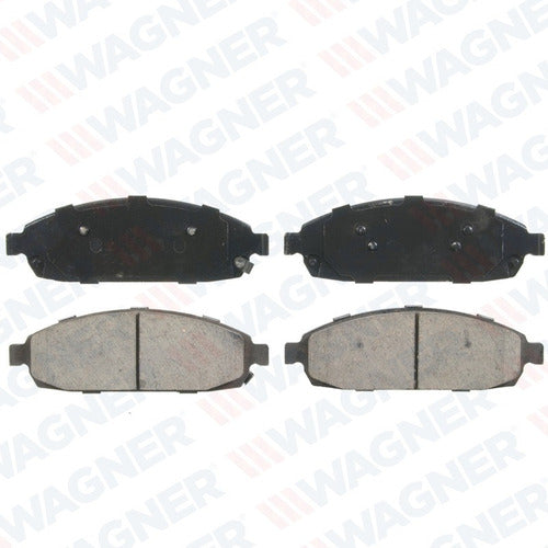 WD-1080 - BALATAS CERÁMICAS DELANTERAS PARA JEEP GRAND CHEROKEE 2005-2005