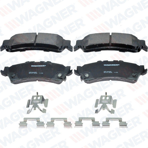 WX-792A - BALATAS SEMIMETALICAS TRASERAS PARA CADILLAC DEVILLE 1993-2002