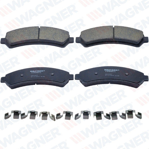 WD-726 - BALATAS CERÁMICAS DELANTERAS PARA CHEVROLET BLAZER 1998-2002
