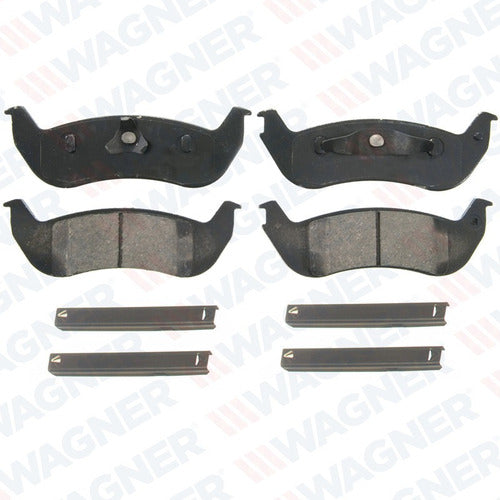 WD-1040 - BALATAS CERÁMICAS TRASERAS PARA FORD CROWN VICTORIA 2003-2006