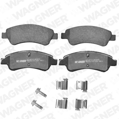 WX-1213 - BALATAS SEMIMETALICAS DELANTERAS PARA PEUGEOT 2008 2014-2019