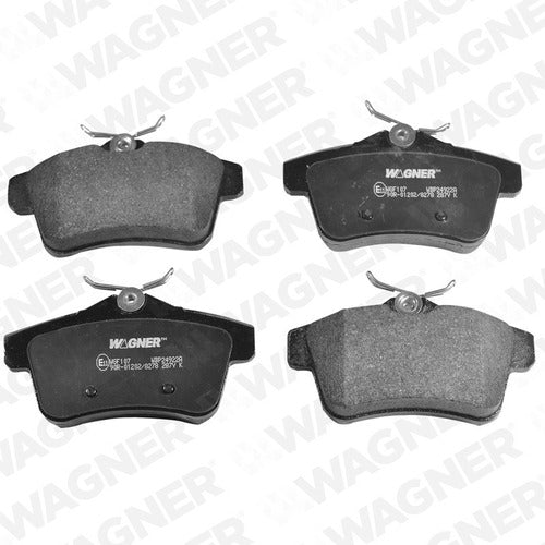 WX-24922A - BALATAS SEMIMETALICAS TRASERAS PARA PEUGEOT 3008 2011-2012