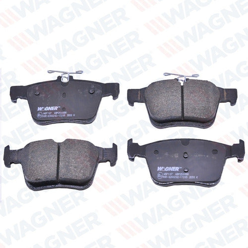 WX-25008A - BALATAS SEMIMETALICAS TRASERAS PARA AUDI A3 2015-2019