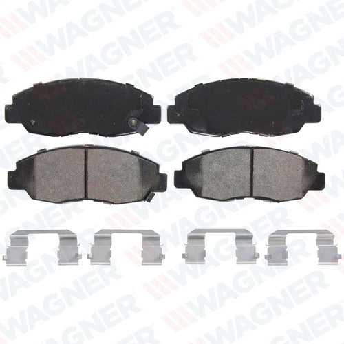 WX-465 - BALATAS SEMIMETALICAS DELANTERAS PARA HONDA ACCORD 1996-2002