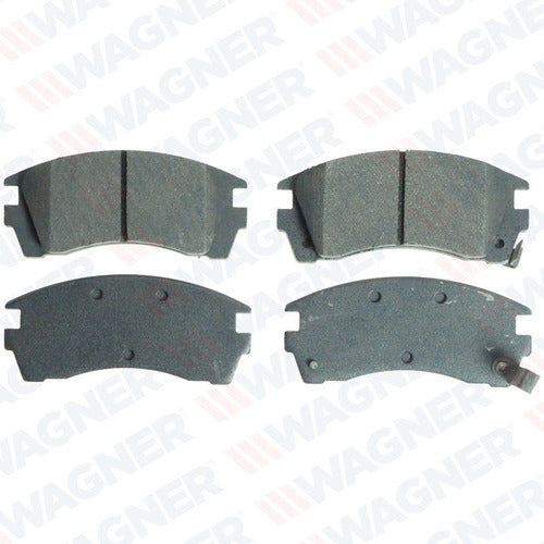 WX-509 - BALATAS SEMIMETALICAS DELANTERAS PARA NISSAN TSURU 1993-1996