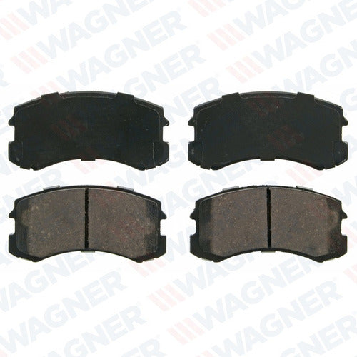 WD-904 - BALATAS CERÁMICAS DELANTERAS PARA MITSUBISHI LANCER ES 2004-2006