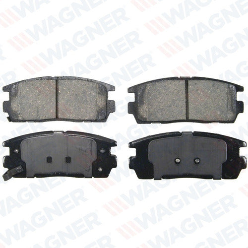 WD-1275 - BALATAS CERÁMICAS TRASERAS PARA CHEVROLET CAPTIVA SPORT 2008-2015