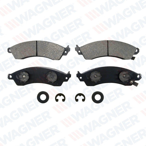 WX-412 - BALATAS SEMIMETALICAS DELANTERAS PARA CHEVROLET CORVETTE 1991-1996