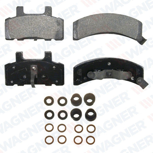 WX-368 - BALATAS SEMIMETALICAS DELANTERAS PARA CHEVROLET C1500 1989-1991