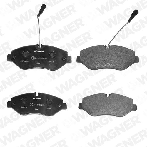 WX-1581 - BALATAS SEMIMETALICAS DELANTERAS PARA NISSAN CABSTAR 2008-2011