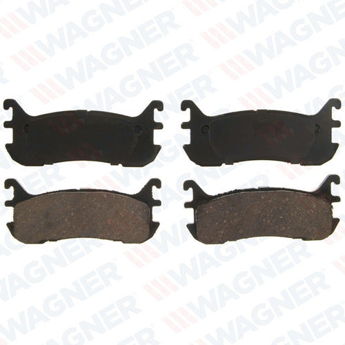 WD-663 - BALATAS CERÁMICAS TRASERAS PARA FORD ESCORT LX 1998-1998