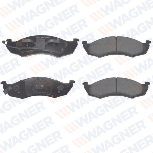 WD-576 - BALATAS CERÁMICAS DELANTERAS PARA NISSAN QUEST 1997-2002