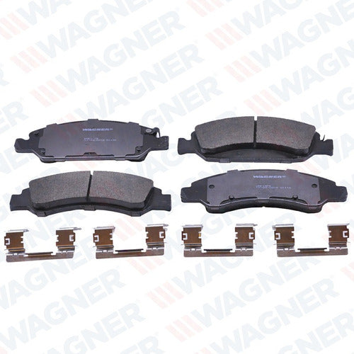 WX-1363S - BALATAS SEMIMETALICAS DELANTERAS PARA CADILLAC ESCALADE 2008-2020