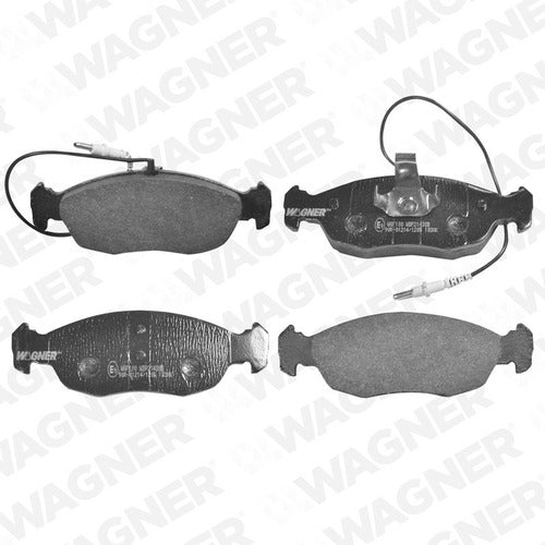 WX-1483 - BALATAS SEMIMETALICAS DELANTERAS PARA PEUGEOT 306 1997-2002