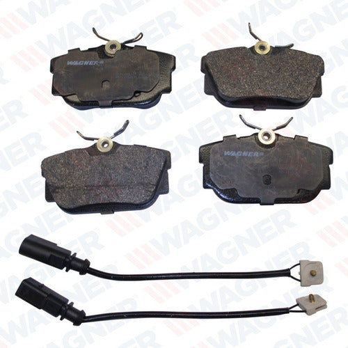 WX-877A - BALATAS SEMIMETALICAS TRASERAS PARA VOLKSWAGEN EUROVAN 2000-2003