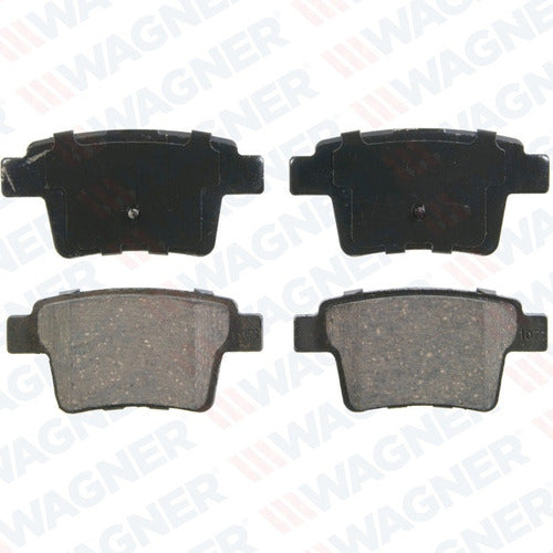 WD-1071 - BALATAS CERÁMICAS TRASERAS PARA FORD FIVE HUNDRED 2005-2007