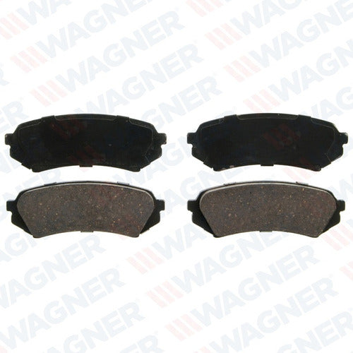WD-773 - BALATAS CERÁMICAS TRASERAS PARA TOYOTA LAND CRUISER 2004-2007