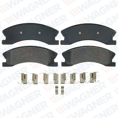 WX-945 - BALATAS SEMIMETALICAS DELANTERAS PARA JEEP GRAND CHEROKEE 1999-2004