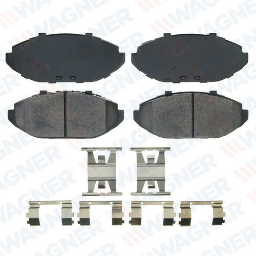 WX-748 - BALATAS SEMIMETALICAS DELANTERAS PARA FORD CROWN VICTORIA 1998-2002