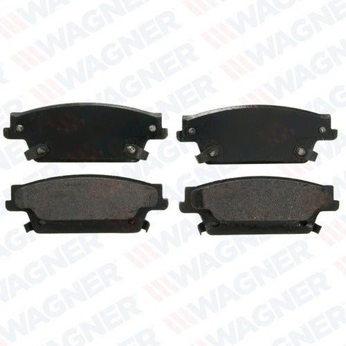 WD-1020 - BALATAS CERÁMICAS TRASERAS PARA CADILLAC SRX 2004-2006